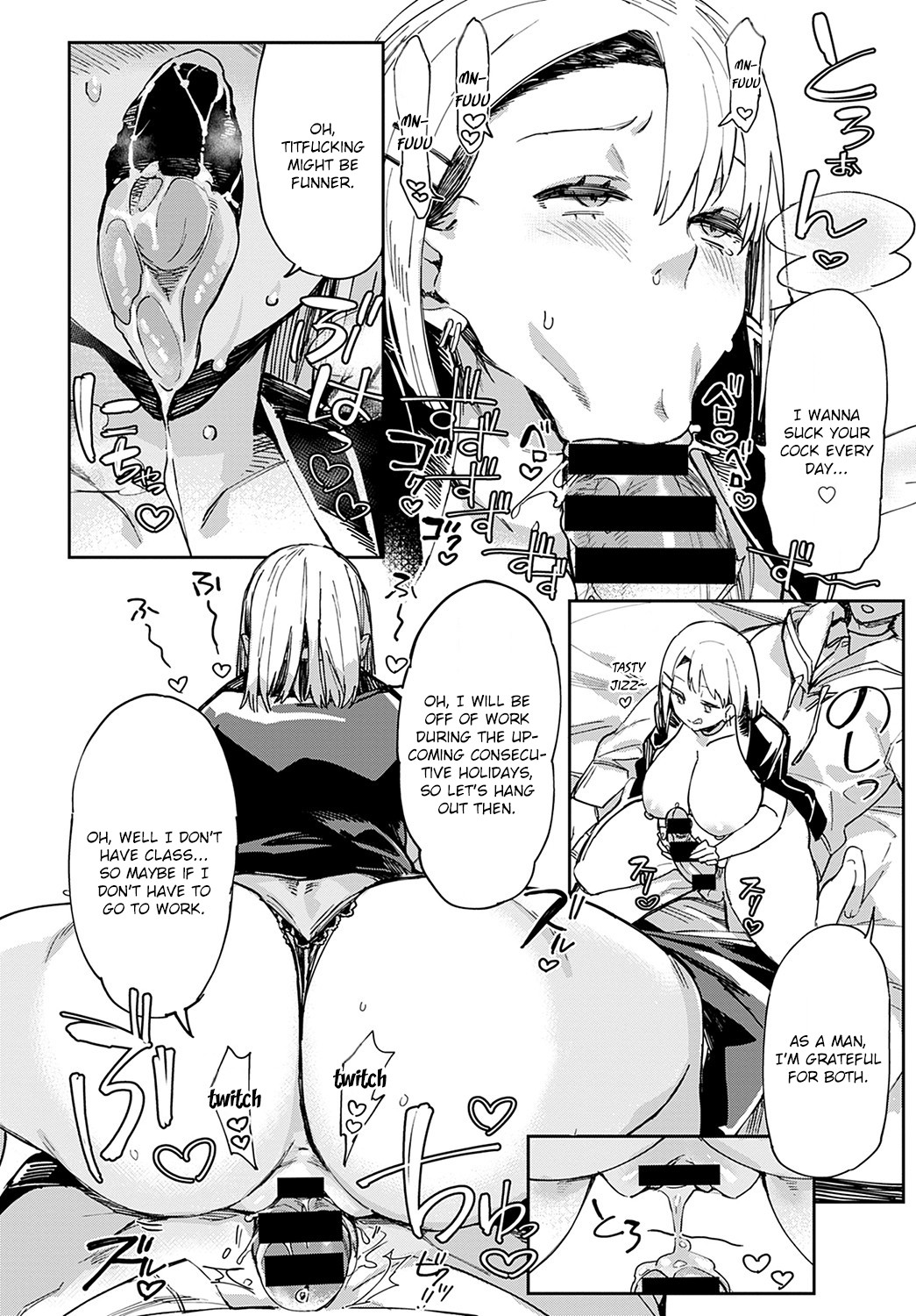 Hentai Manga Comic-A Tracksuit Gyaru's Bare Skin and Bare Face-Read-12